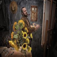 4 dicembre 1888. Van Gogh intendo dipingere uno dei suoi piÃ¹ famosi quadri, " vaso con girasoli "