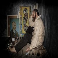 1887. Van Gogh imitando i colleghi pittori, iniziÃ² a dipingere in stile giapponese ( giapponesismo ) ma presto fu preso da una crisi e per alcuni mesi non dipinse piÃ¹